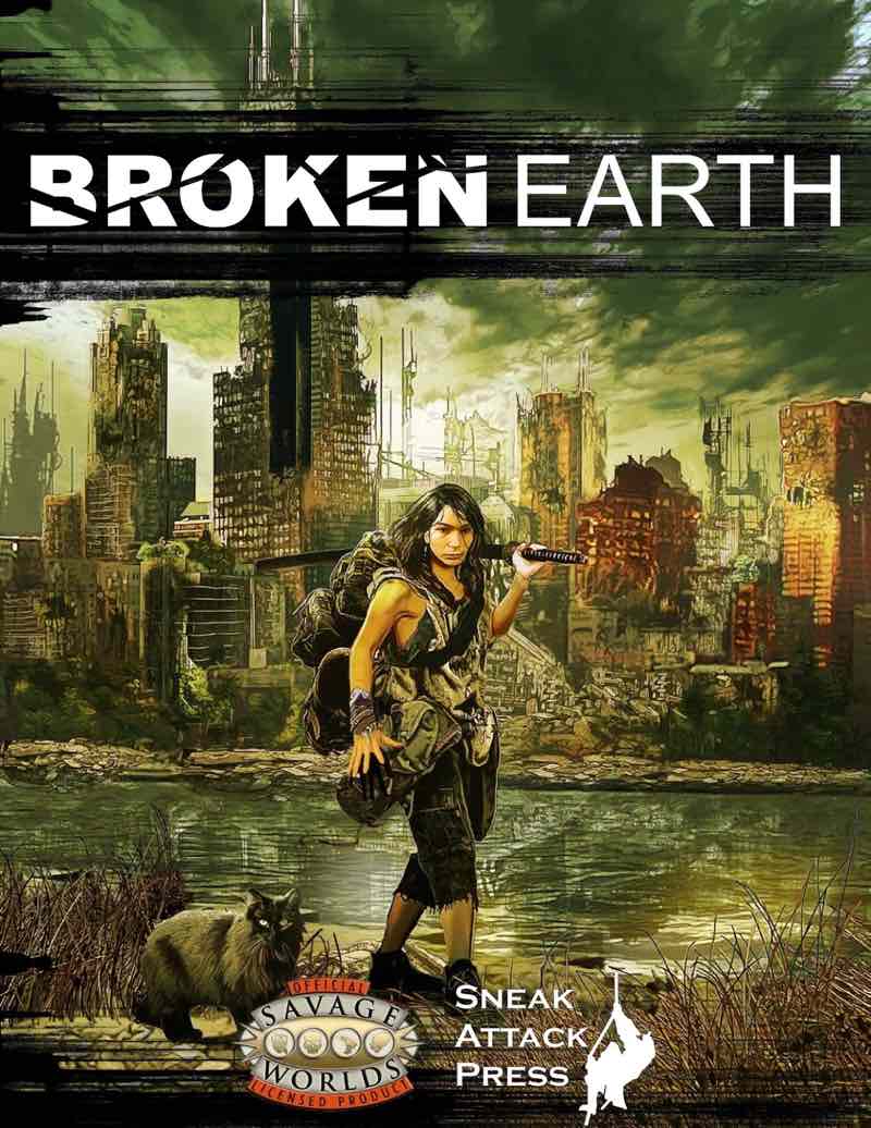 <em>Broken Earth</em> is one of many settings published for Savage Worlds.